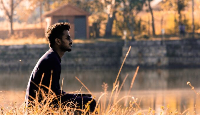 lake, sunset, man, handsome, nature, idle, alone, thinking, worried, idle, idle, idle, worried, worried, worried, worried, worried