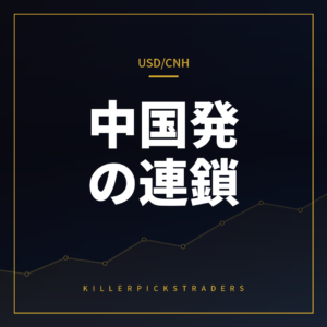 USDCNH見方の基礎を示すチャート